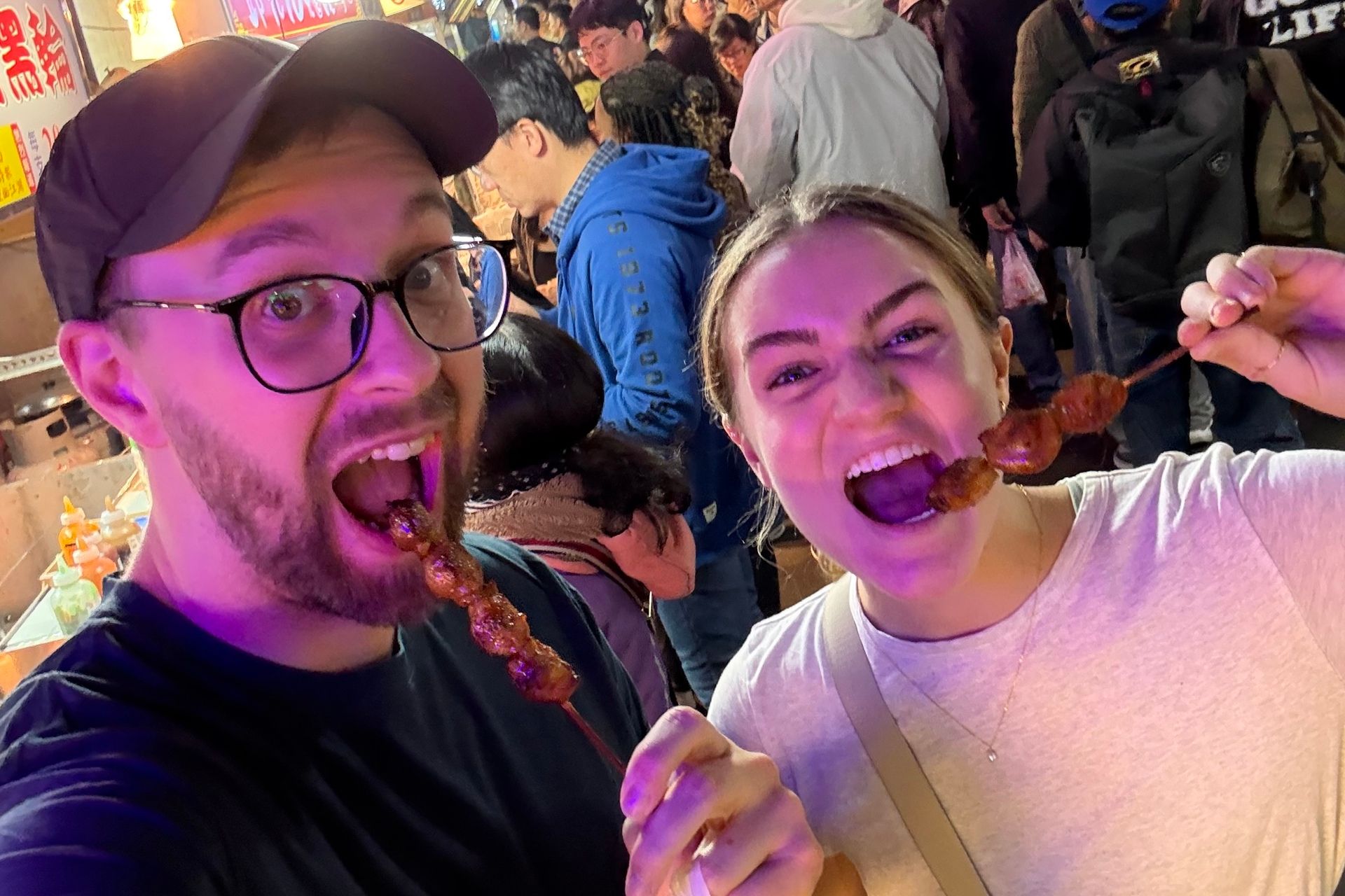 Mike and McKay eating butt