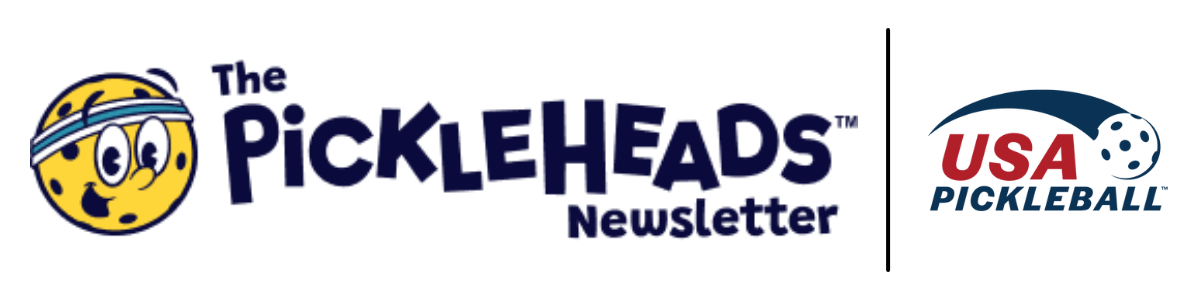 Pickleheads and USAP logos