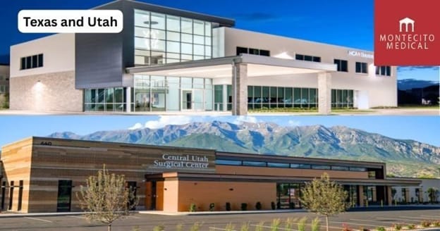 Montecito Medical acquires surgery center portfolio in Texas and Utah.