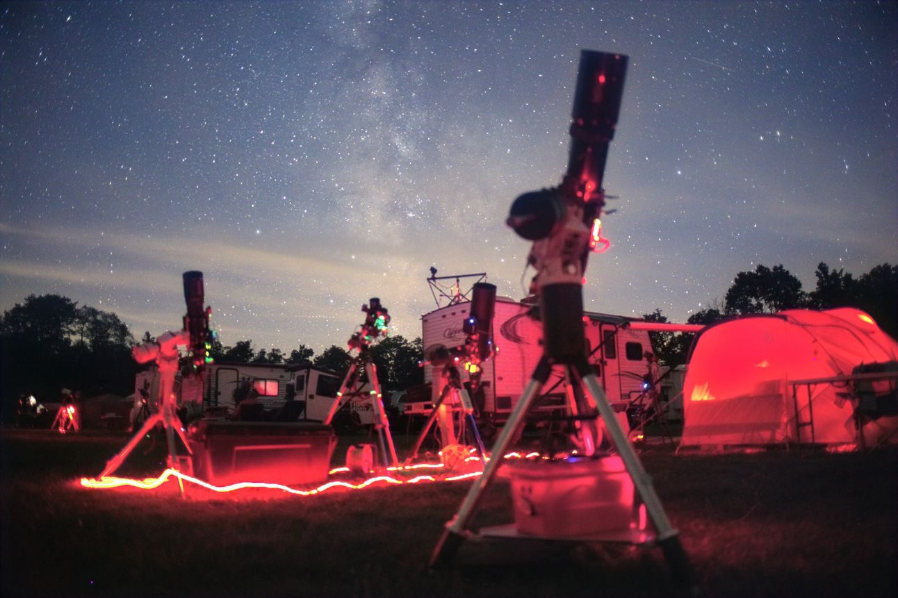 Rupesh Varghese's telescop and h night sky