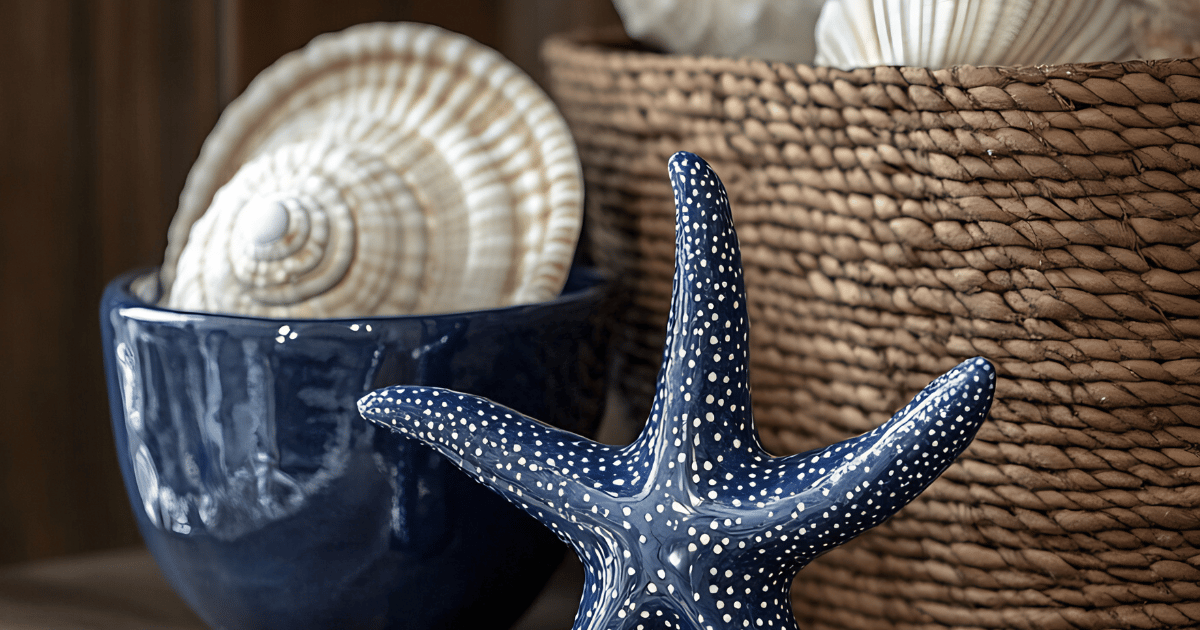 Coastal vibes accent decor