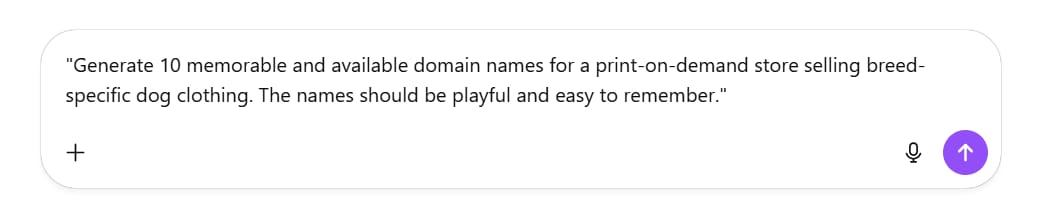 prompt