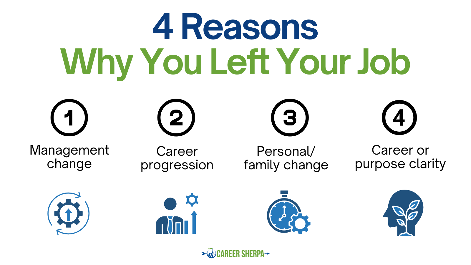 4 reasons you left your job