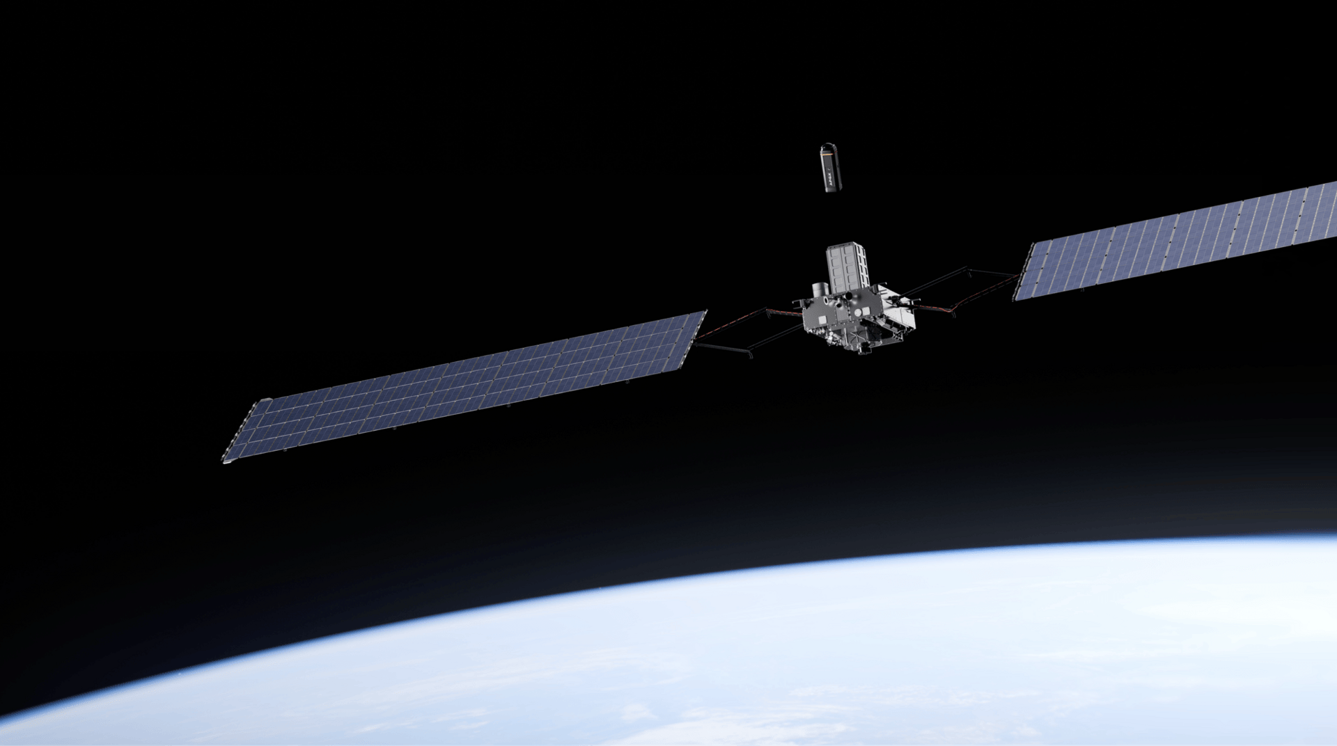 A rendering of Apex’s Nova satellite bus.