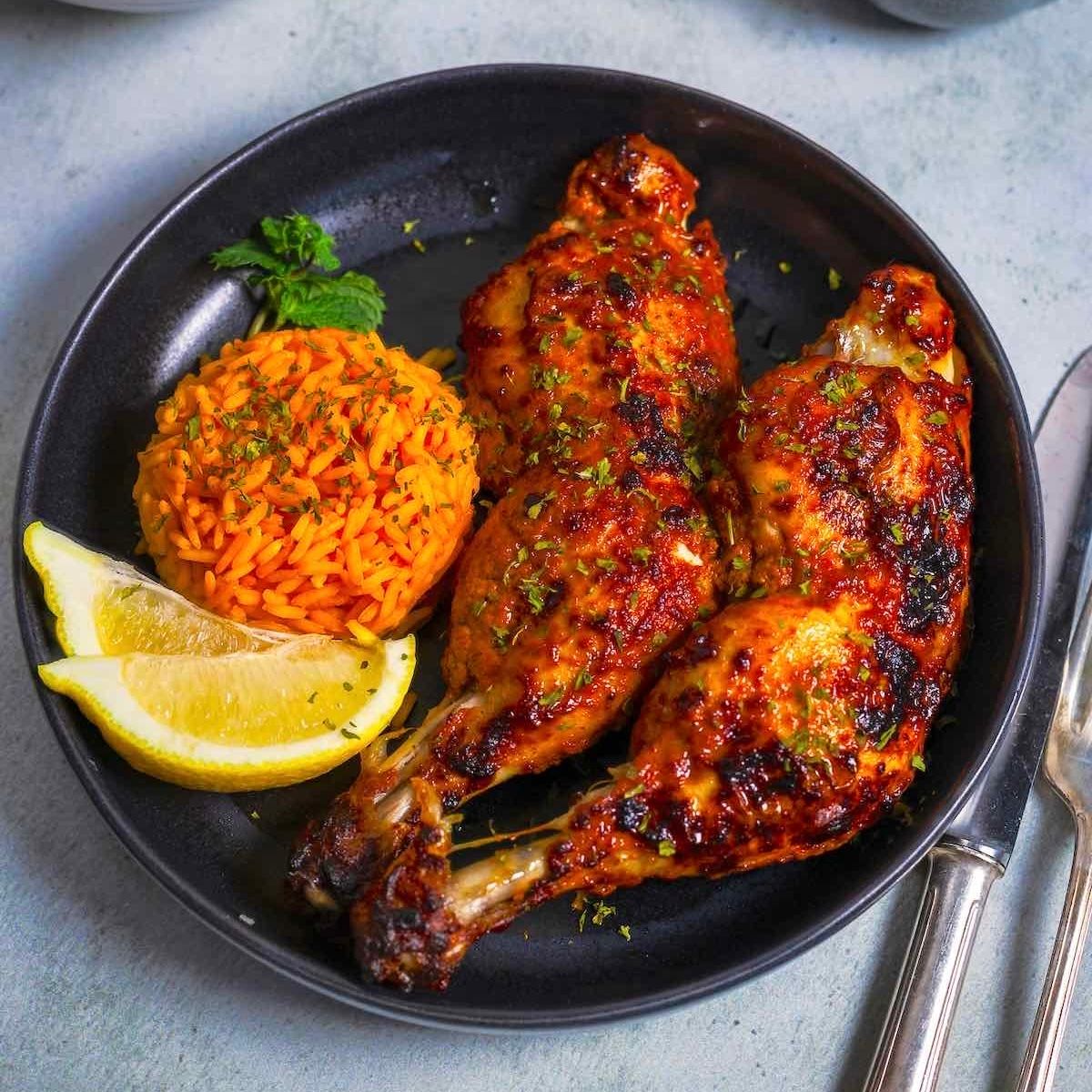 Pulled Tandoori Chicken