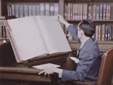 Reading gif