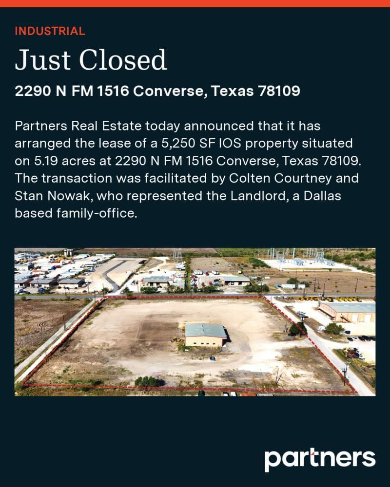 Partners leases TX IOS