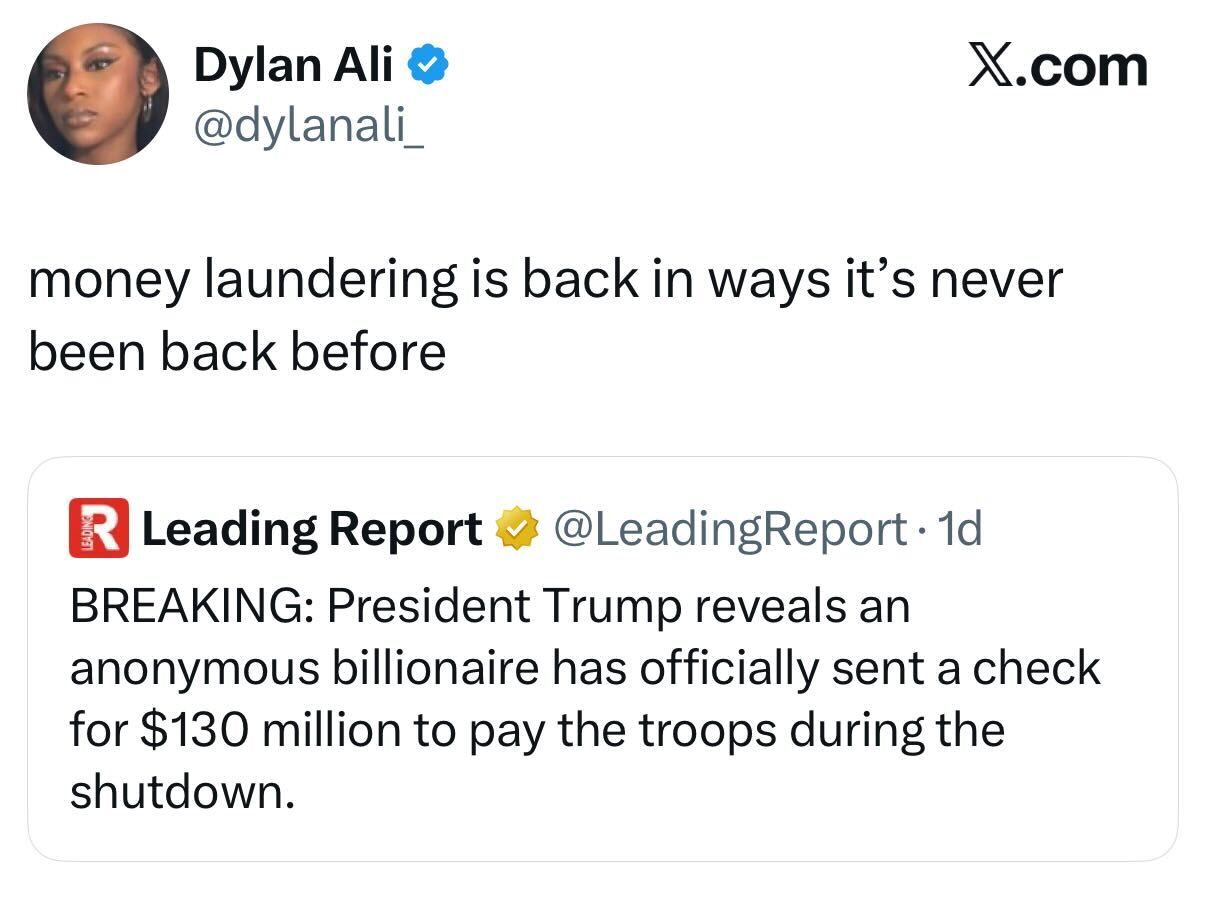 short squeez money laundering is back meme