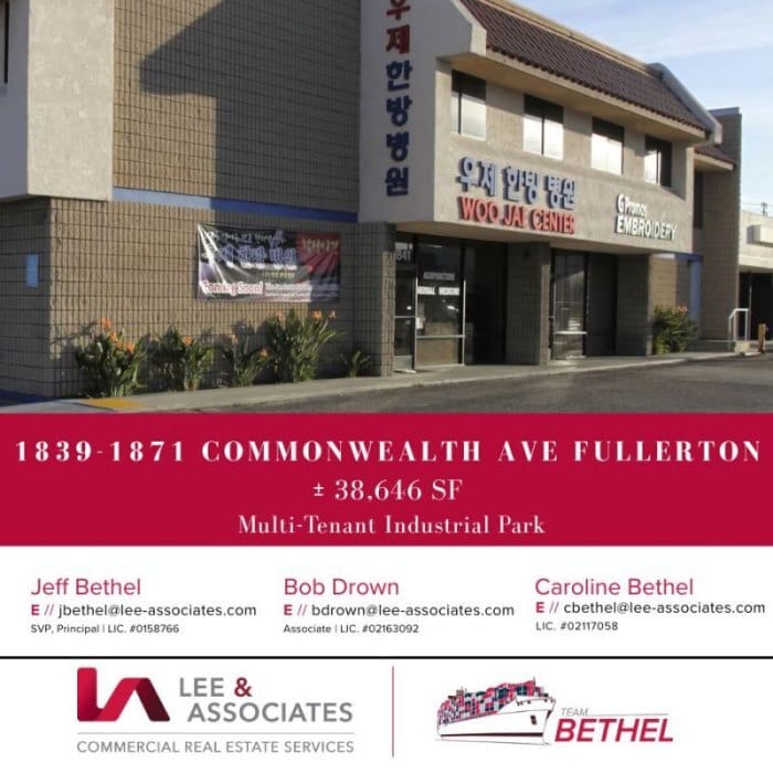 L&A sells CA industrial park