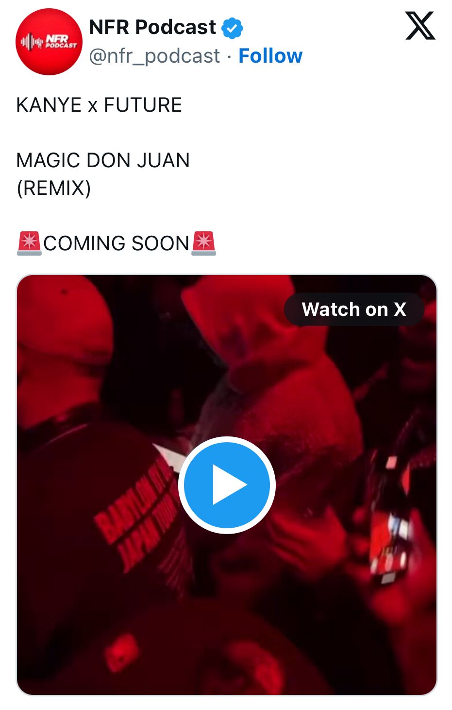 Post on X