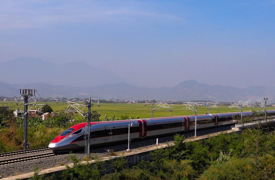 Indonesia's fastest train departs from Tegalluar station