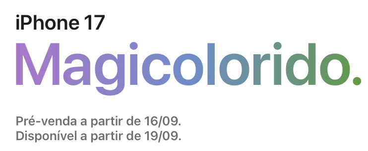 iPhone 17 magicolorido datas