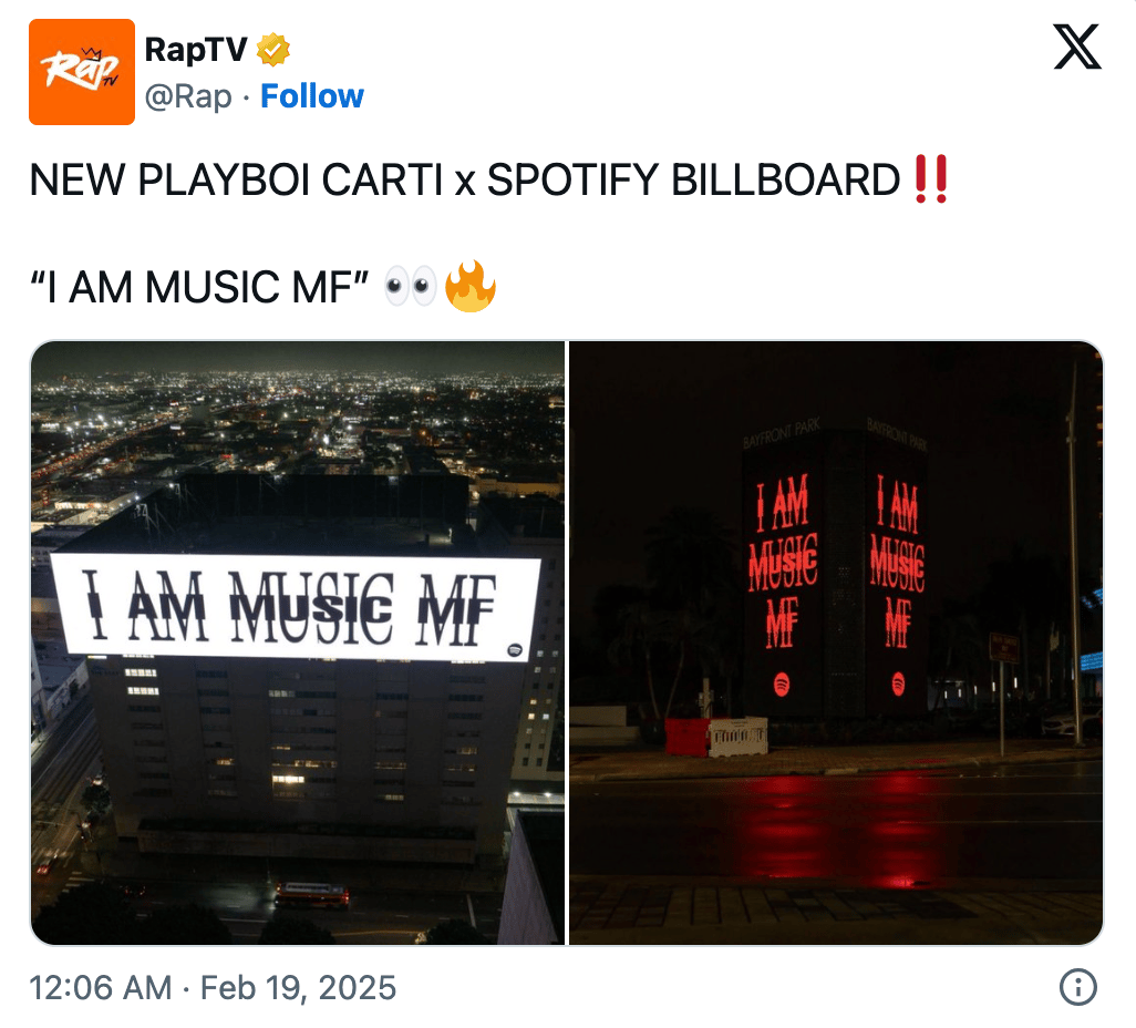 Post on X