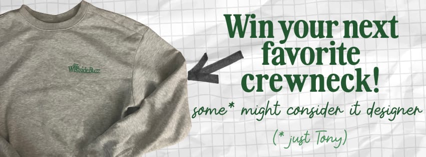 westside buzz crewneck sweater