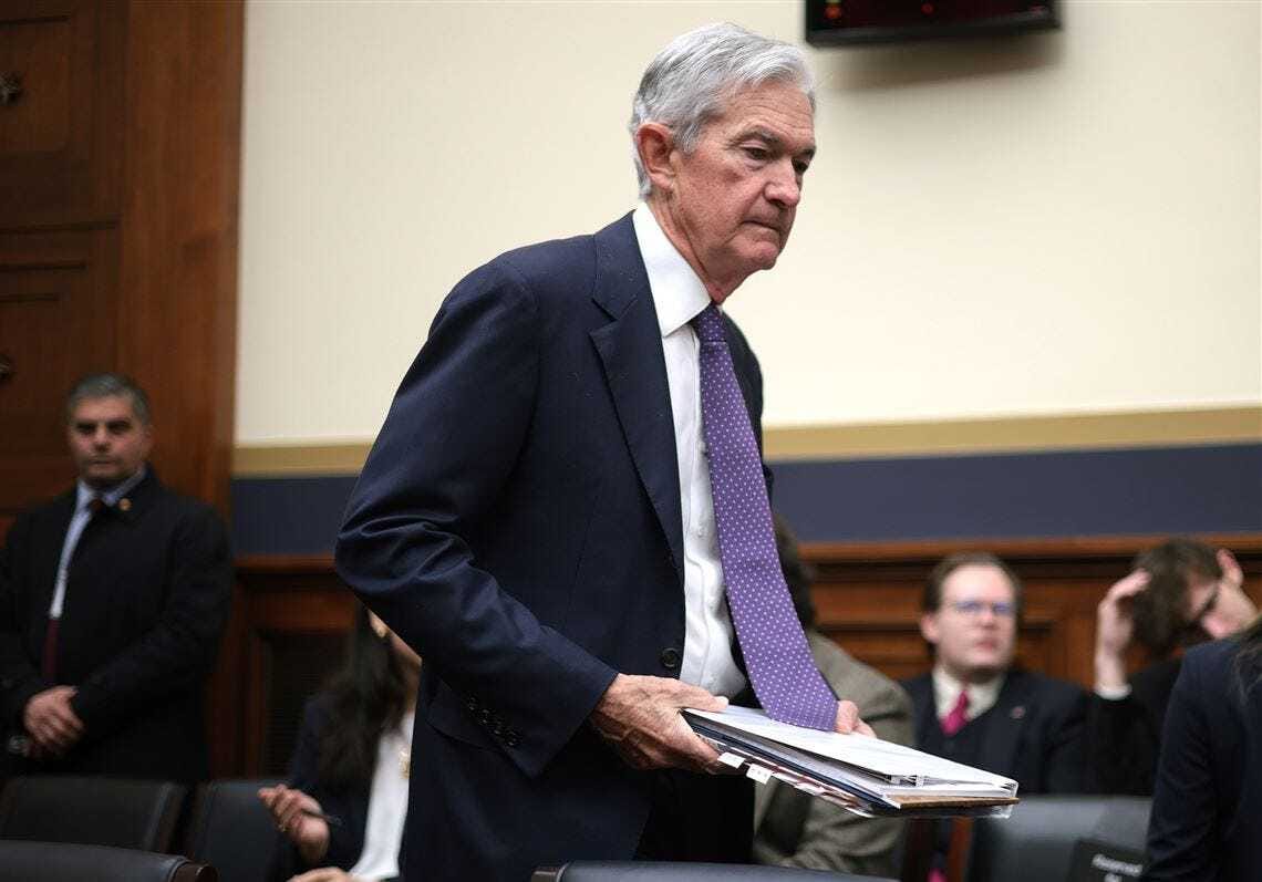 Powell says Trump's comments won't affect interest rate decisions by the Federal Reserve | Pittsburgh Post-Gazette