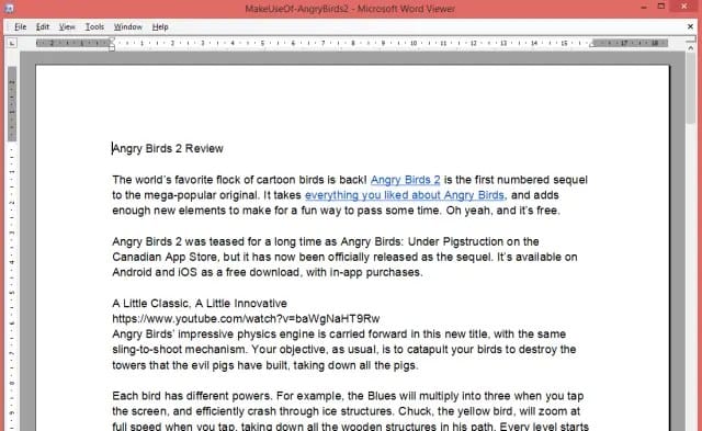 word-viewer