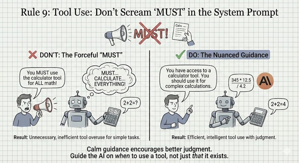 rule-9-tool-use-dont-scream-must-in-the-system-prompt-2