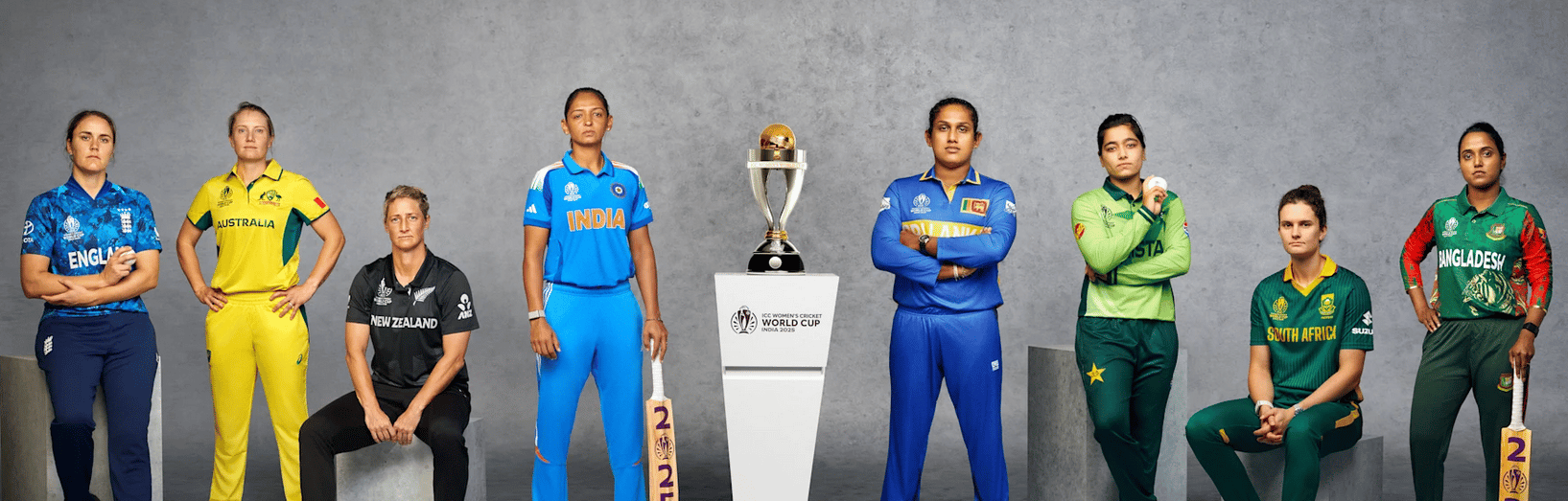 All t captains of the 2025 woens cricket world cup