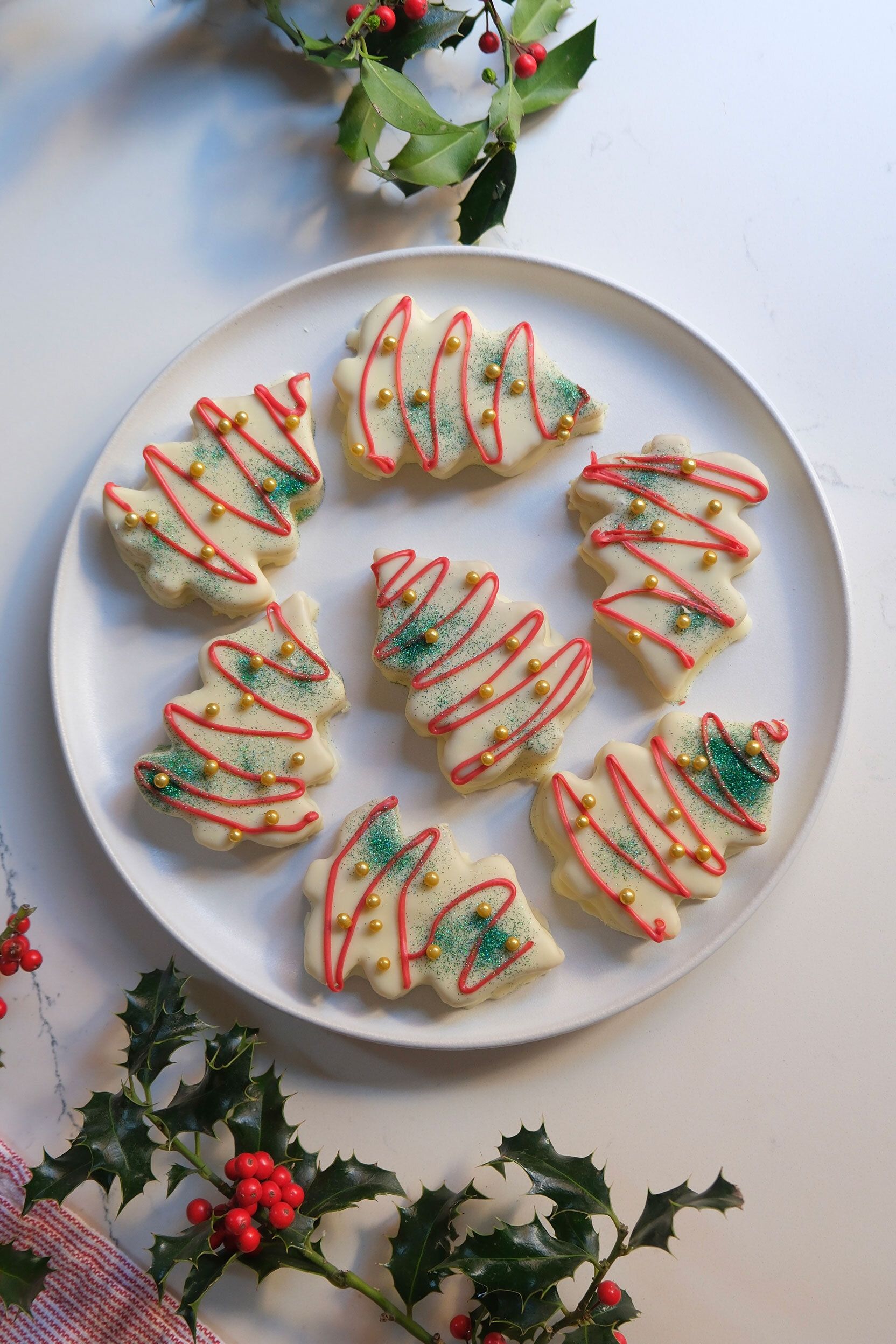 Little Debbie–Style Christmas Tree Cakes (Gluten-Free)