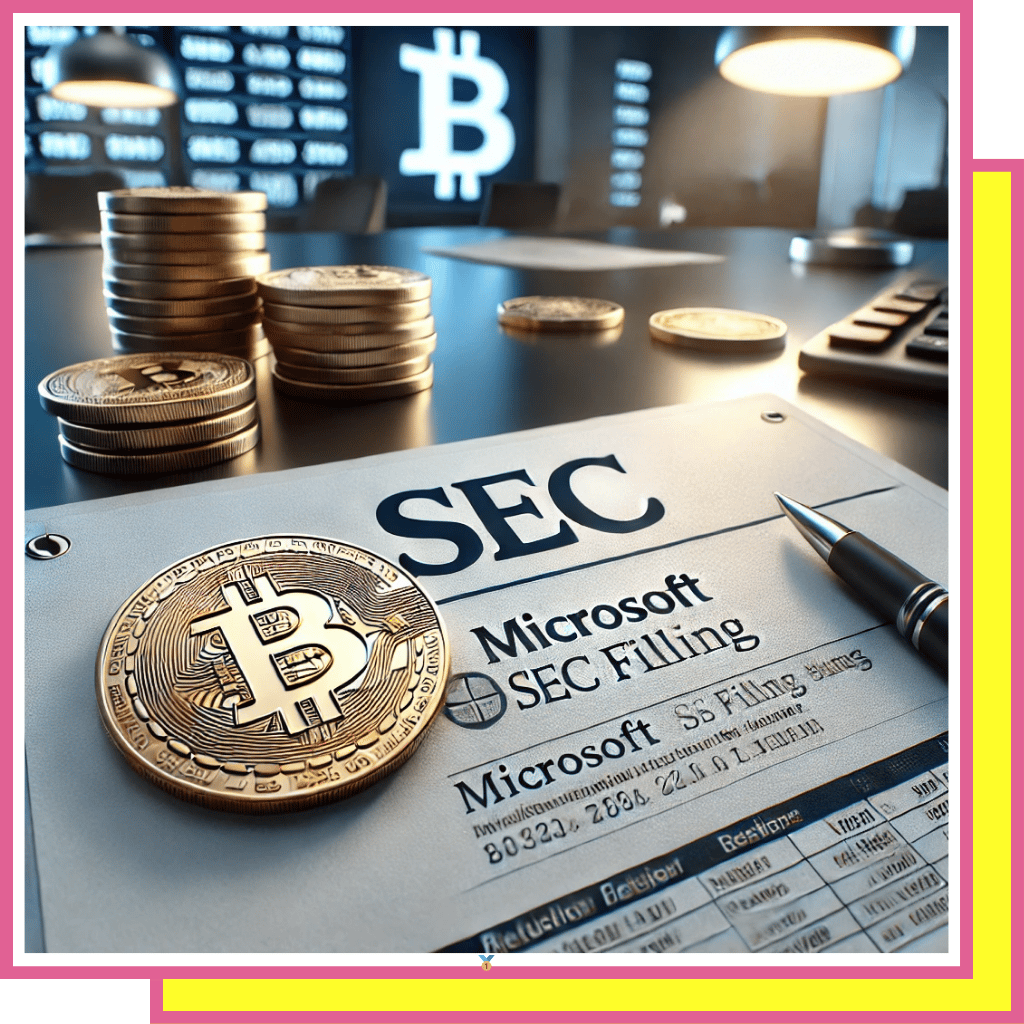 ⚡SEC Filing Reveals Microsoft’s Interest in Bitcoin🔐