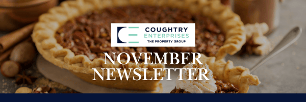 November at Coughtry Enterprises: Adventure, Real Estate & PIE!🍰🥧