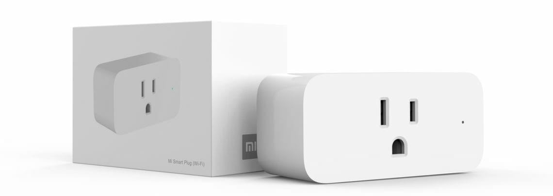 5 x Xiaomi Mi Smart Plug connected lamps