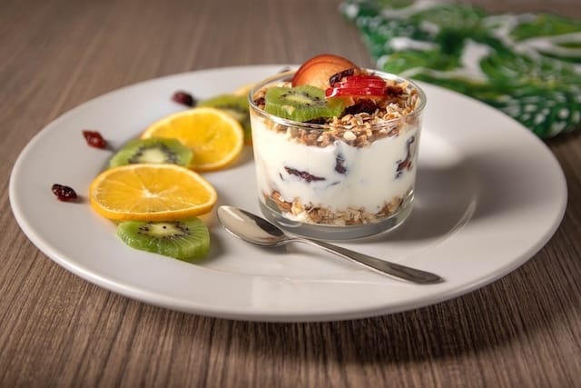 yogurt and granola