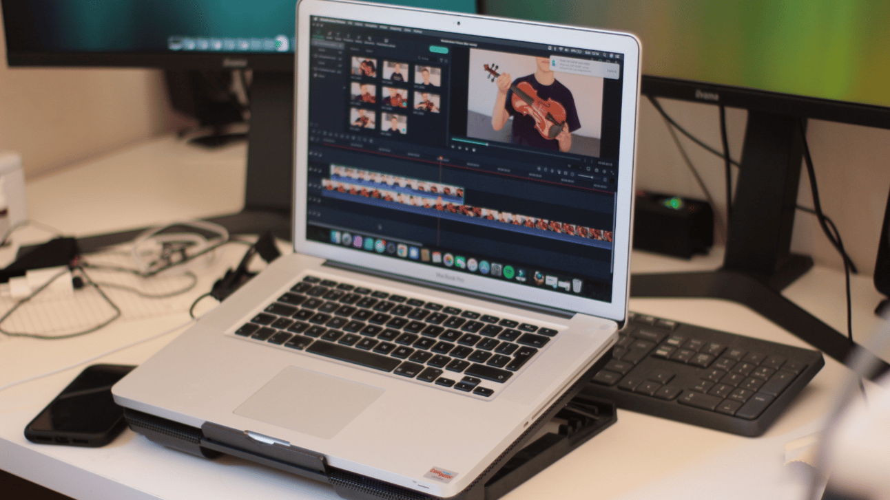 Video Editing on a laptop