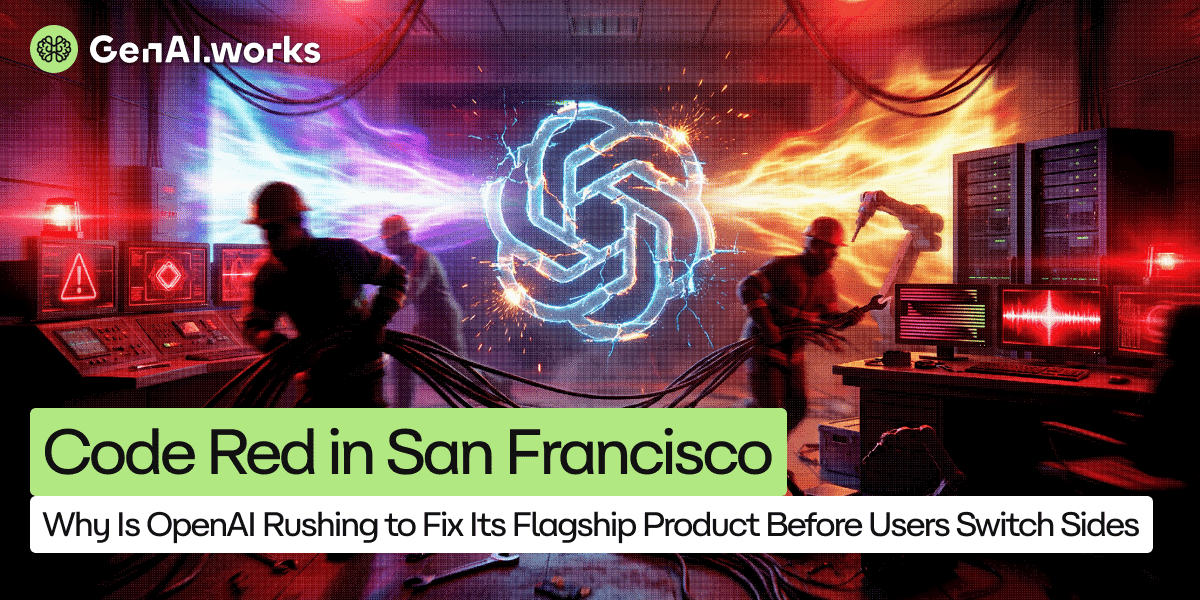 OpenAI Declares Code Red. Users Drift Toward Google and Anthropic.