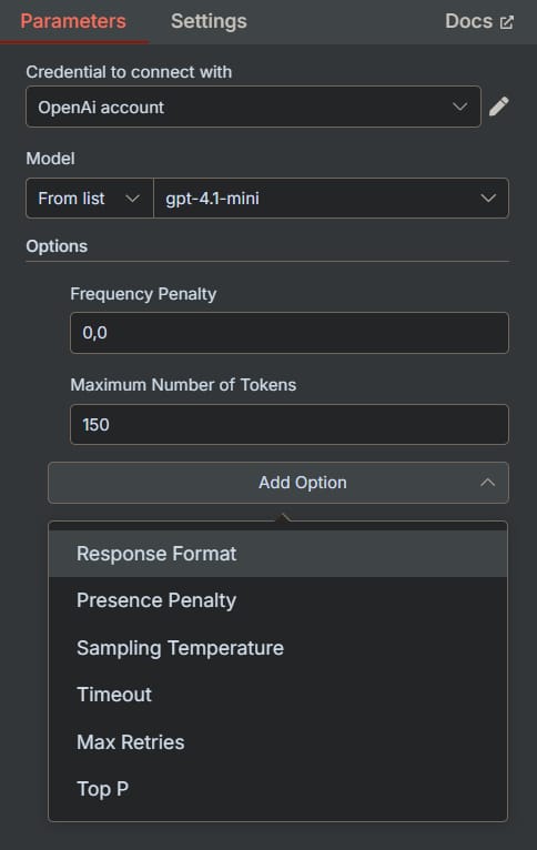 response-format
