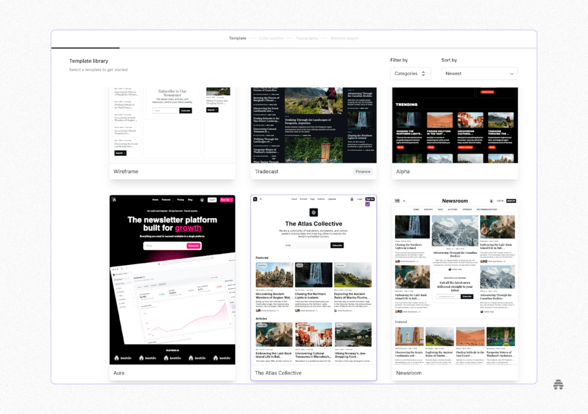 Best Website Templates for August 2025