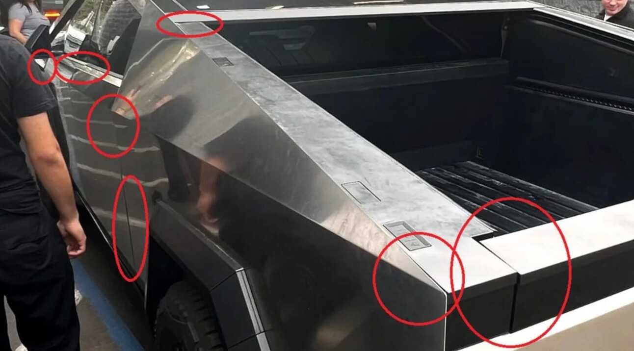 Internet is arguing about Tesla Cybertruck's build quality, and it doesn't matter | Electrek