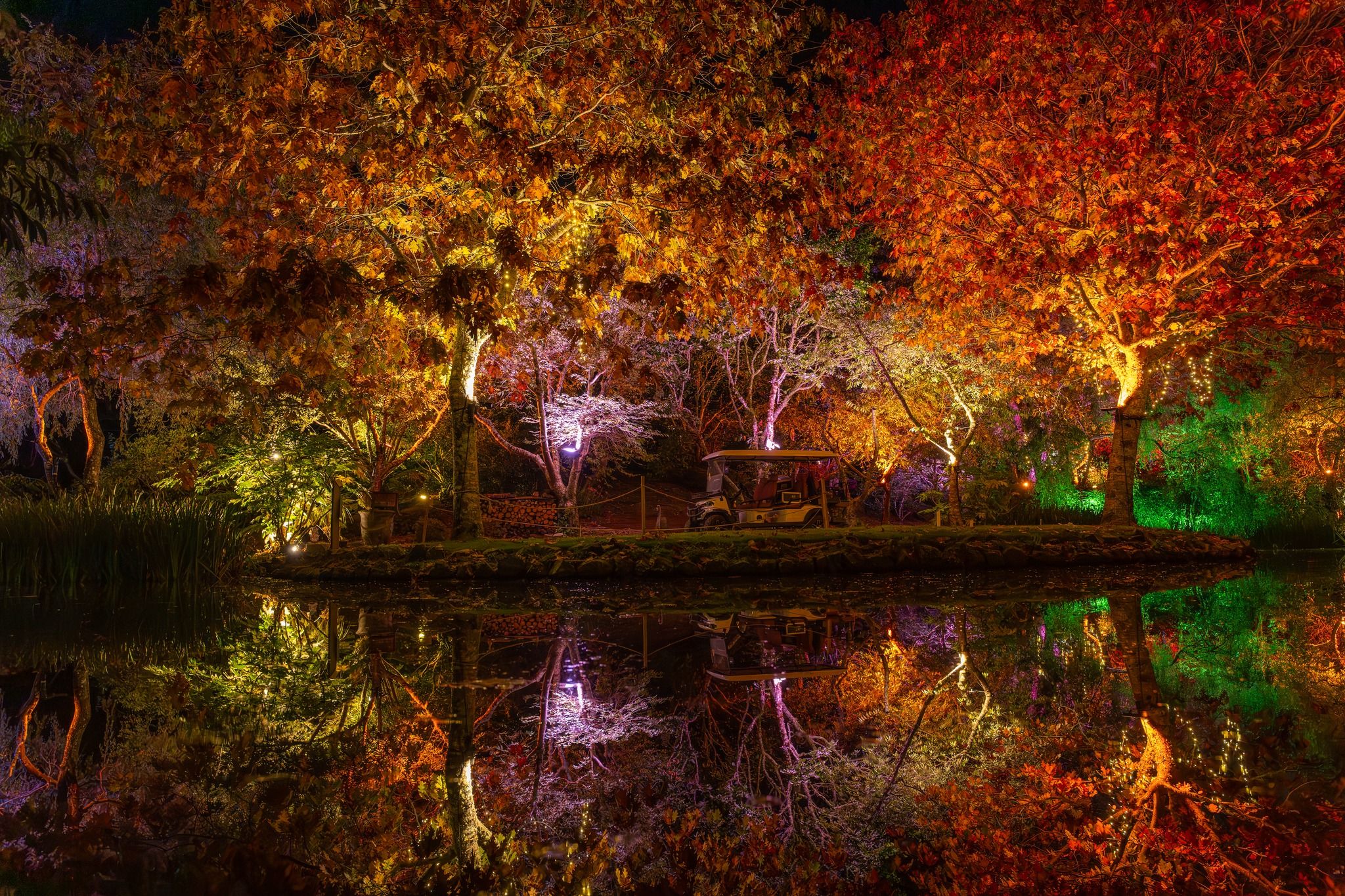 Autumn Valley at Aston Norwood Gardens