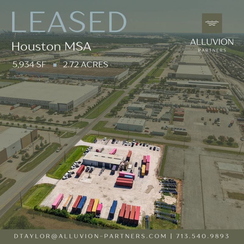 Alluvion leases Houston IOS
