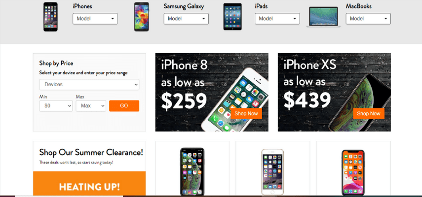 Gazelle main page