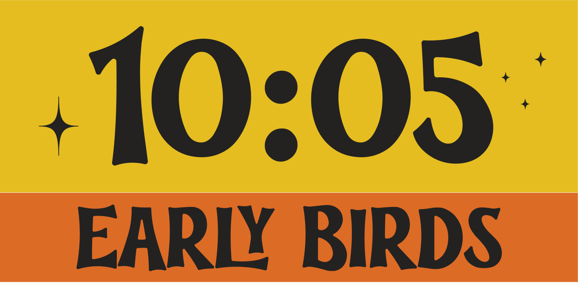 Early Birds Group 1 for Tiny Tots Crawl