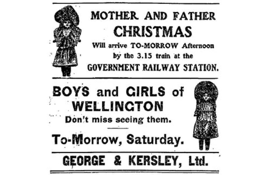 Wellington’s First Santa Parade (1905)