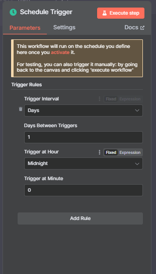 schedule-settings