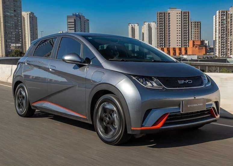 Carros elétricos em alta: BYD Dolphin lidera vendas em junho de 2024