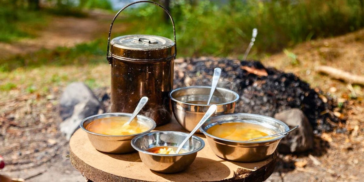 camping tins and canisters 