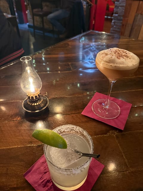 I love the real oil lamps for ambiance