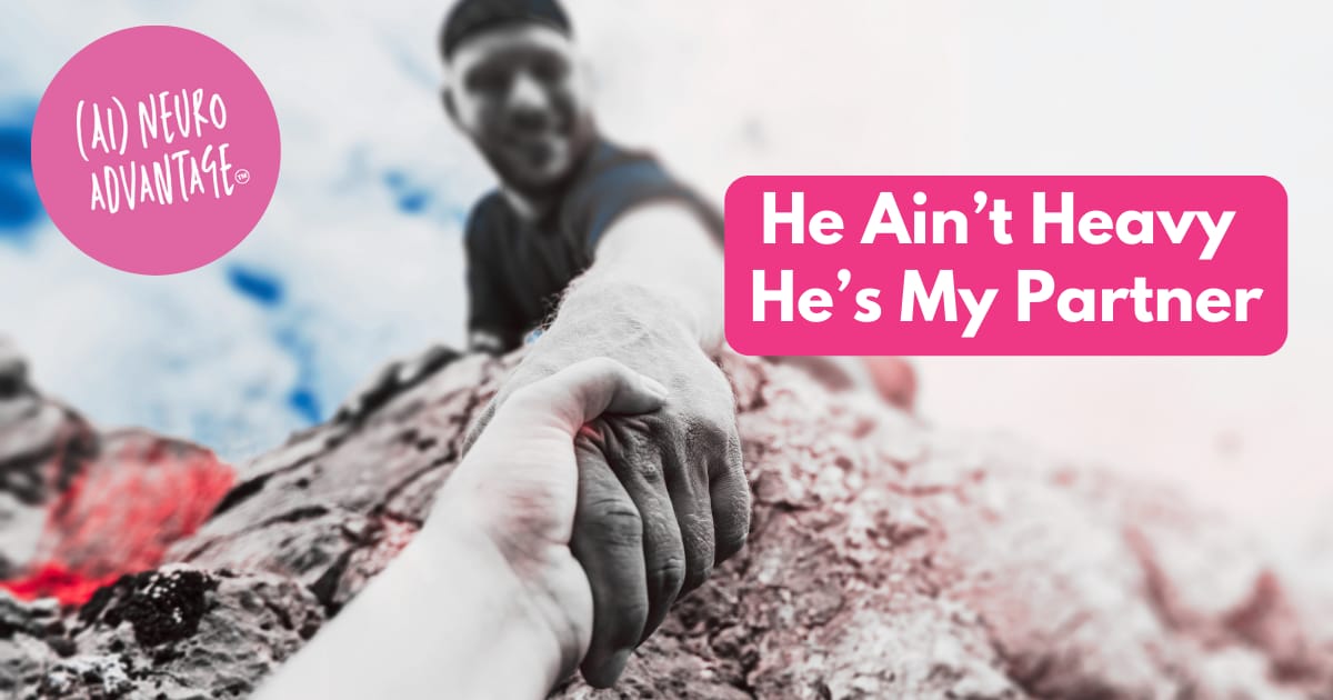 💪It Ain’t Heavy,  It’s My Partner