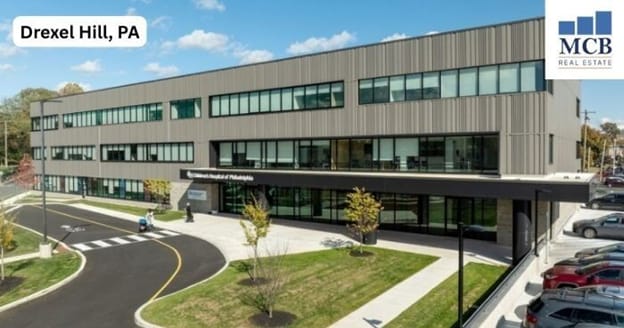 MCB completes Drexeline MOB near Philadelphia.