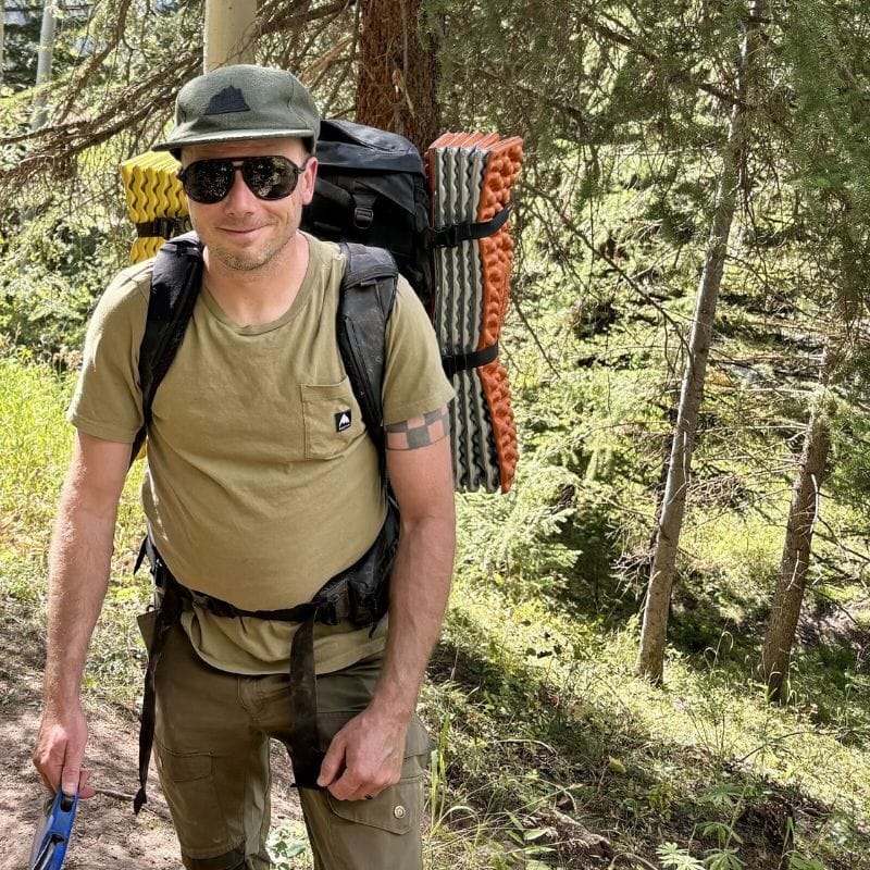 Tim Wenger, editor, backpacking