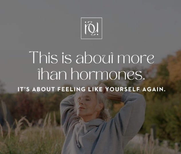 correcting hormone imbalance is about feeling like yourself again