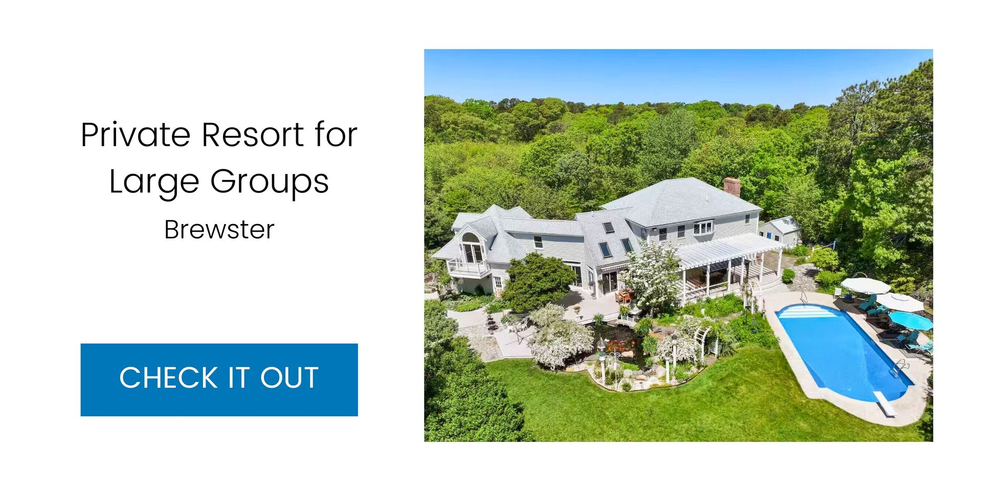 Private Cape Cod resort for large groups