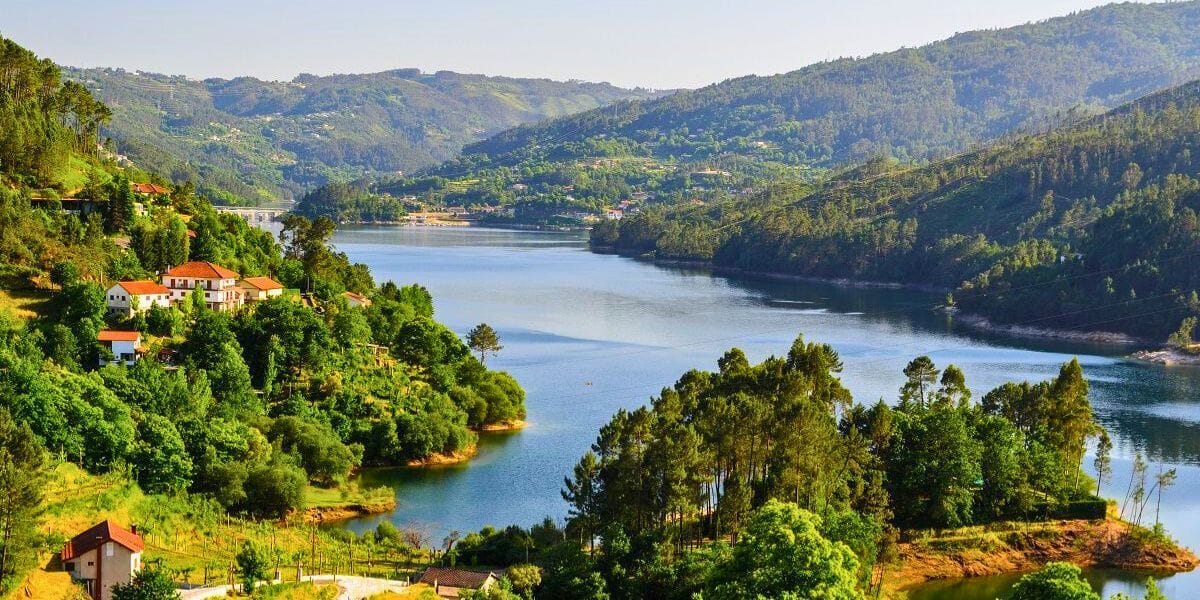 forested mountains in Peneda-Gerês National Park