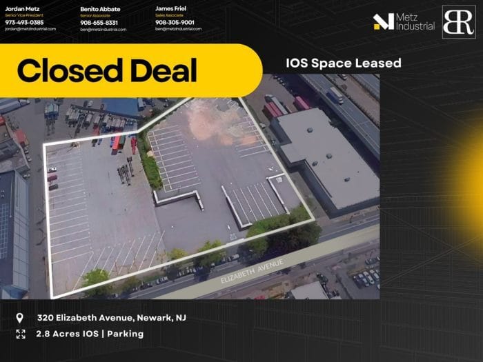 Metz Industrial leases NJ IOS