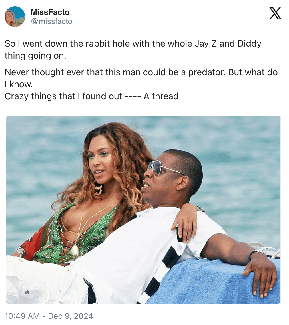 post on X