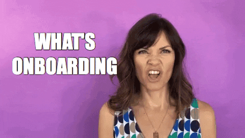 Your Happy Workplace your happy workplace wendy conrad onboarding new hire GIF
